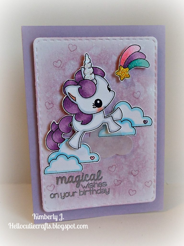 PM May unicorn purple