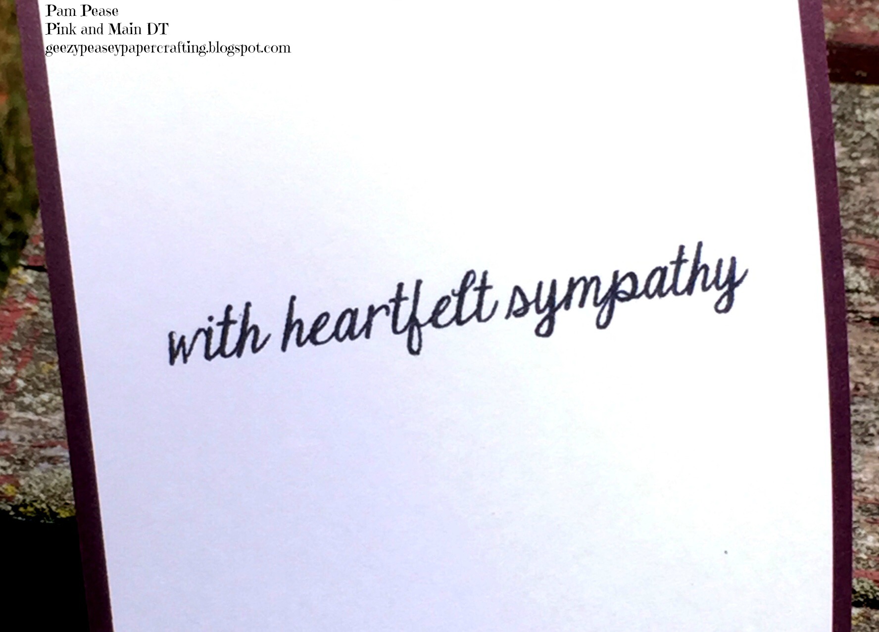message for sorry for your loss card