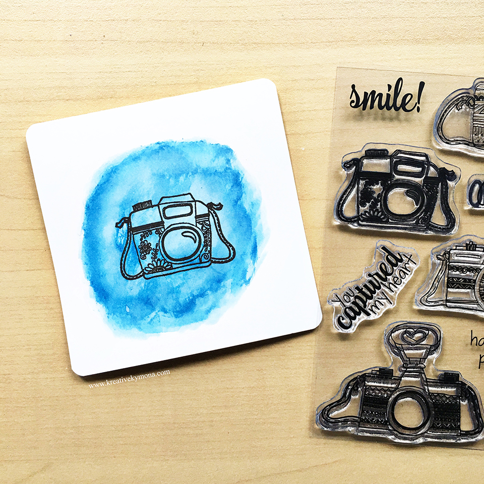 Candid moments stamp set