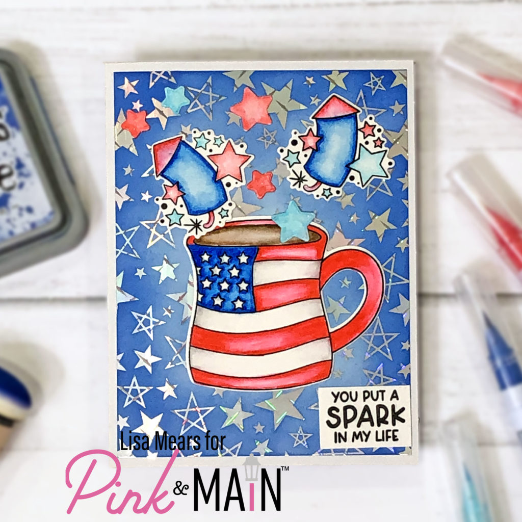 Patriotic Coffee Mug Card